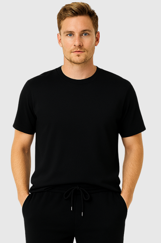 Everyday Bamboo Tee – Black