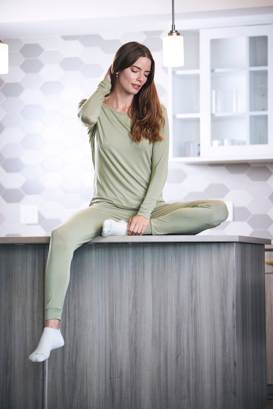 Aura Long Sleeve Lounge Set