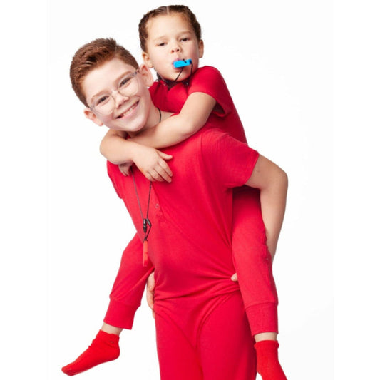 Comfort Playsuit-RED