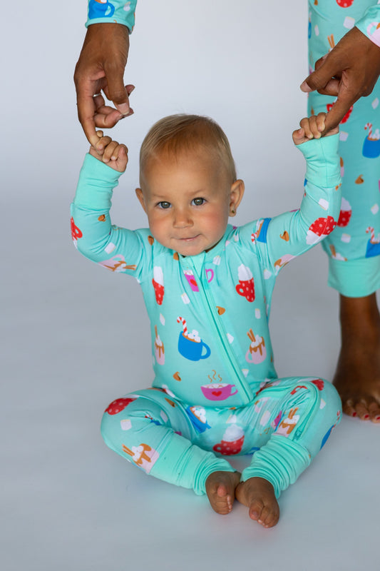 Christmas Zippy Bamboo Pajamas